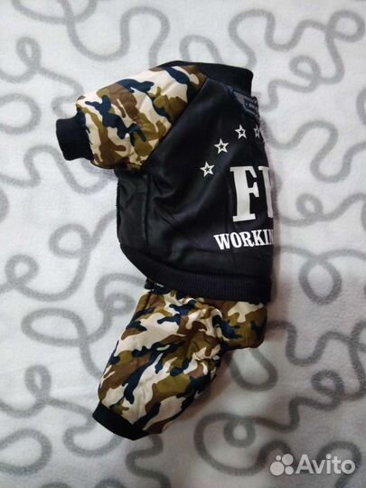 Комбинезон для mini собак новый