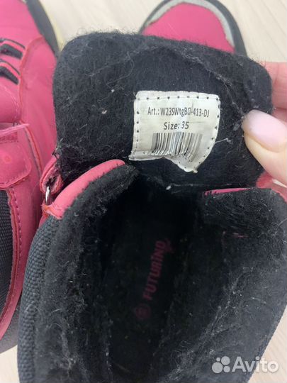 Демисезонные ботинки для девочки 35 р
