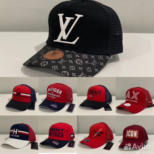 Бейсболка кепка разных брендов