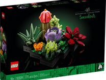 Lego 10309 Botanical, Суккуленты, Новый