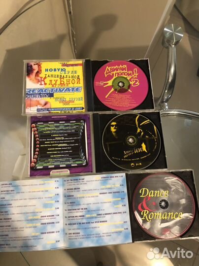 Сборники CD 1996-1998 гг фирменные