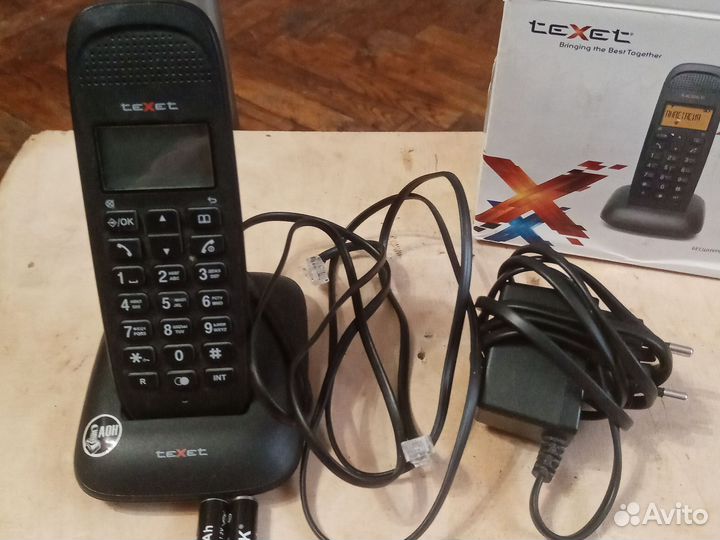 Стационарный телефон texet б у
