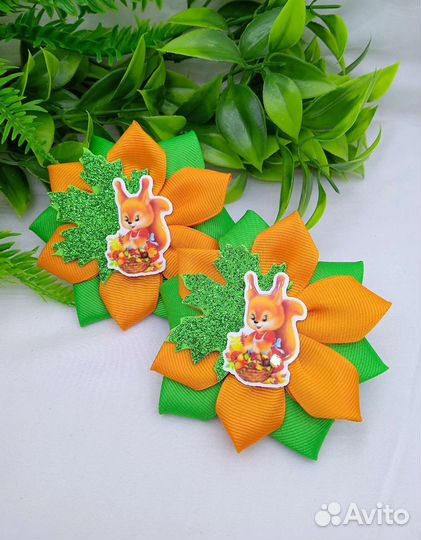 Осенние бантики