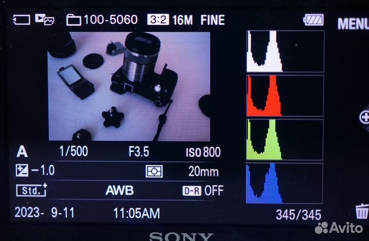 Sony nex-5n black body + вспышка+батарейная ручка