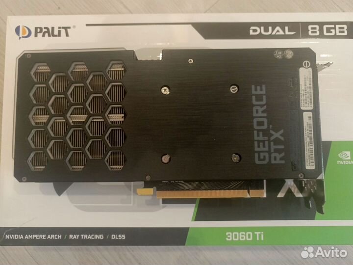 Видеокарта RTX 3060ti Palit dual
