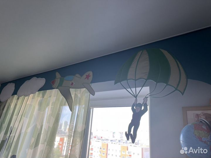 Покрывало, ламбрекен - бандо, тюль фотопечать