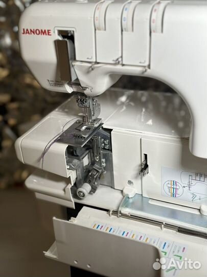 Распошивальная Швейная машина janome cover pro 2