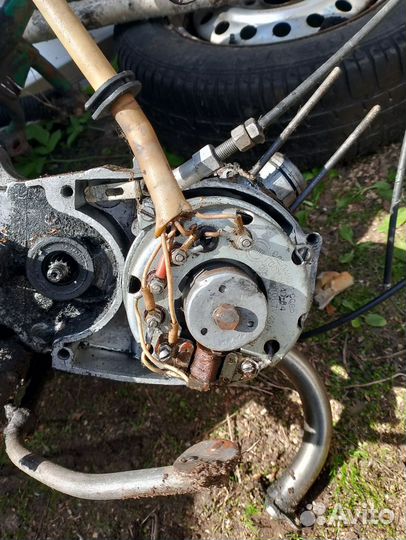 Мотор мопед карпаты