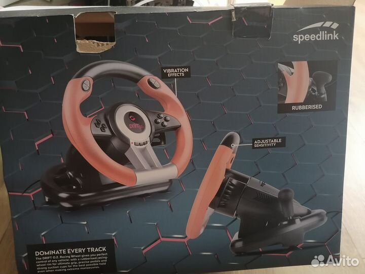 Руль игровой SpeedLink drift O.Z. Racing Wheel