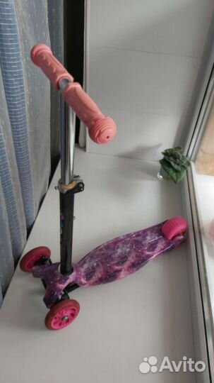 Самокат детский трехколесный бу