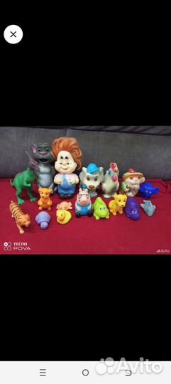 Резиновые игрушки