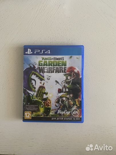 Plants vs zombies garden warfare диск на ps4