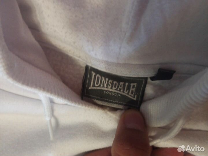 Худи lonsdale,белое