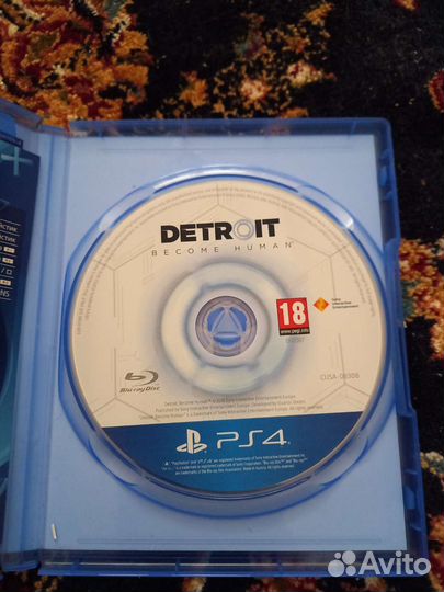 Диск на PS4 Detroit Become Human
