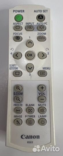 Пульт аналог Canon RS03