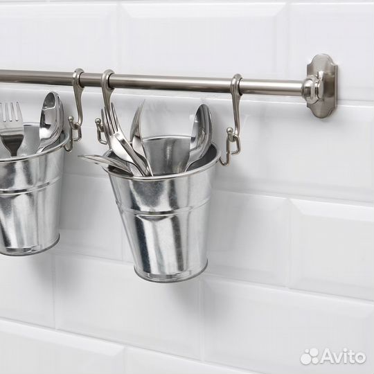 Финторп Рейлинг, никелированный, IKEA