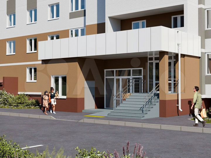 2-к. квартира, 60,5 м², 1/18 эт.