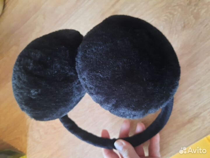 Меховые наушники