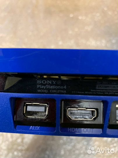 Sony PS4 Limited Edition Console синяя