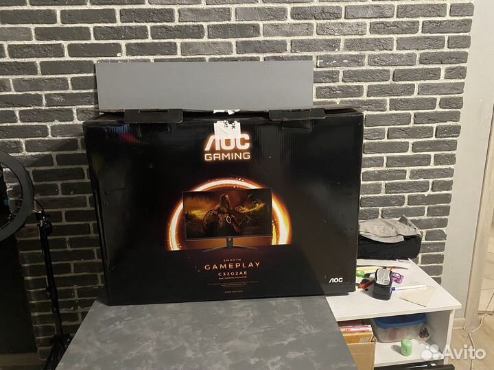 Игровой монитор 165 гц 31.5 дюймов c32g2ae/bk