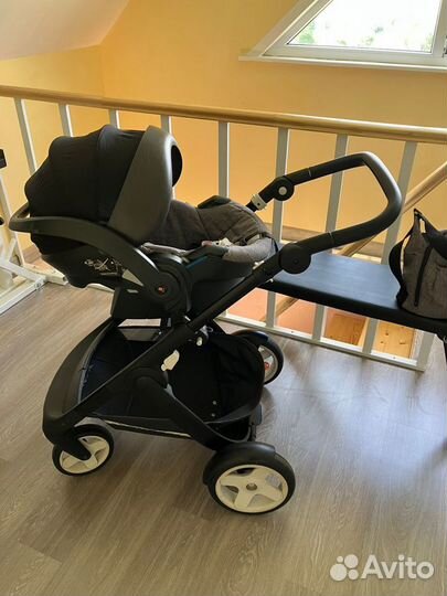 Коляска stokke trailz 3 в 1