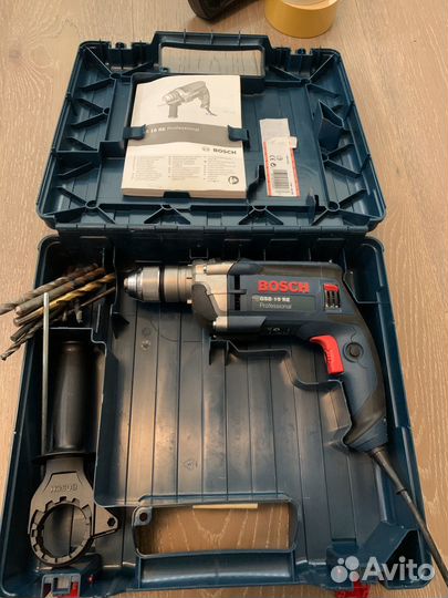 Дрель ударная bosch gsb 16 re