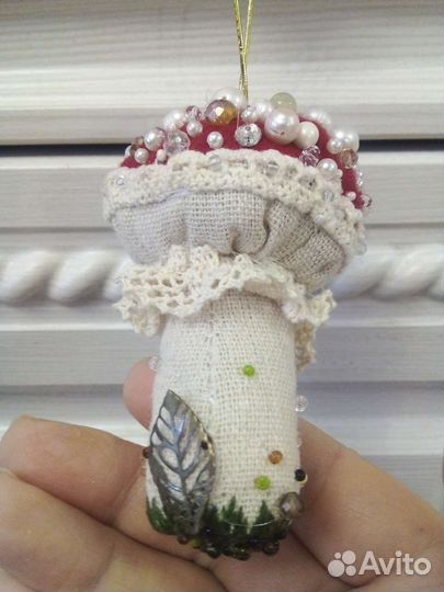 Интерьерное украшение Мухомор