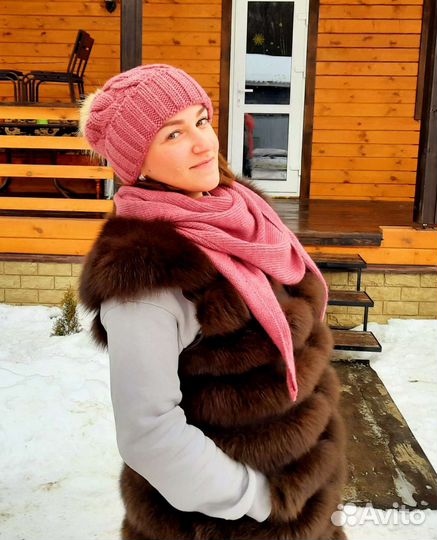 Шапка и платок