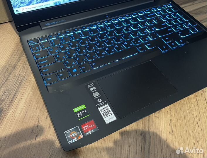 Ноутбук Lenovo R5-4600 / 16RAM / 1650Ti / 512Gb