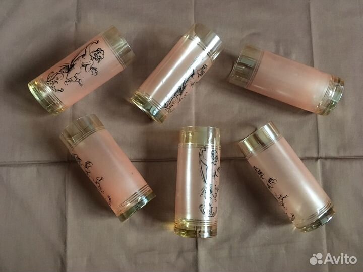 Бокалы с амурами времён СССР