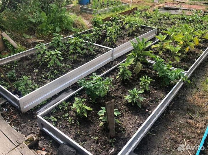 Грядка темно-зеленая 1м х 1м х 22см