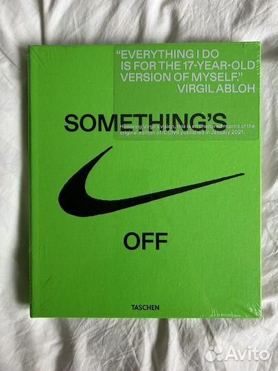 Taschen Virgil Abloh icons - something’s off