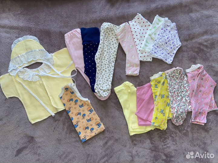 Детские вещи пакетом от 0 до 3