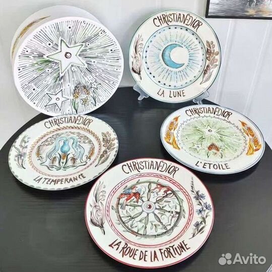 Набор тарелок Christian Dior 4 шт