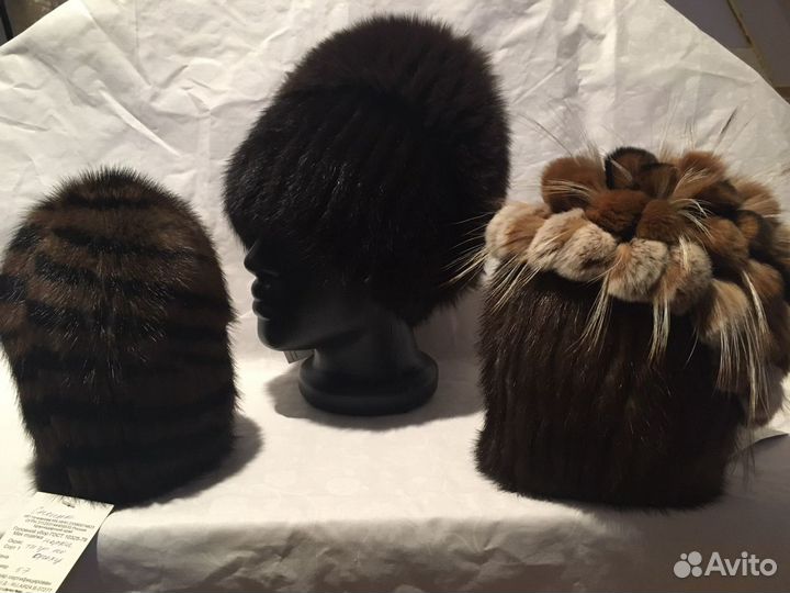 Шапка норковая