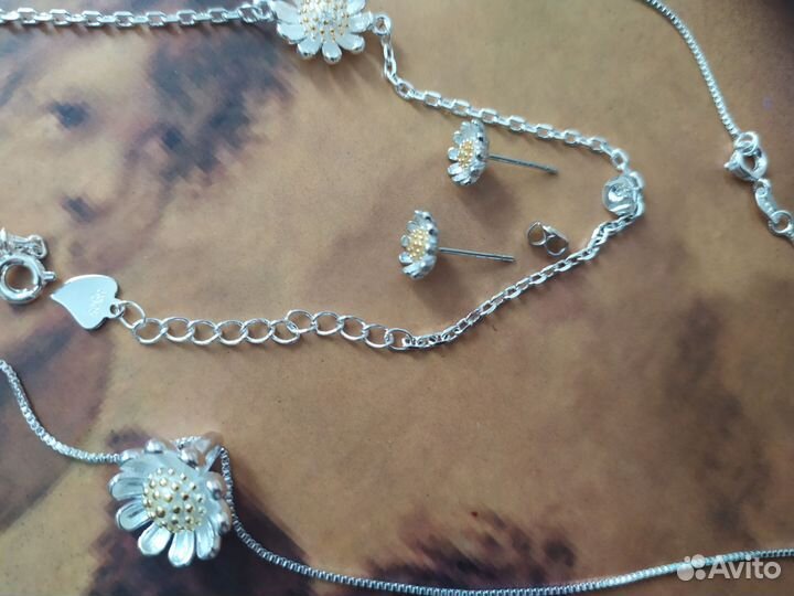 Серебряный комплект