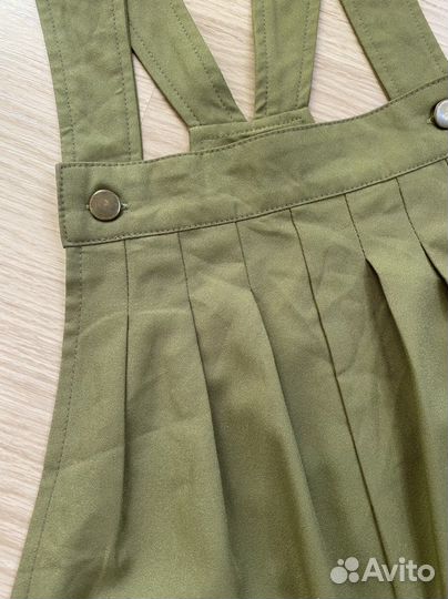 Ромпер комбинезон с шортами хаки размер s m