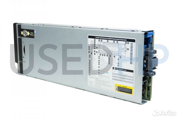 Блейд-сервер HP BL460с gen10 (2x Gold 6134/192Gb)