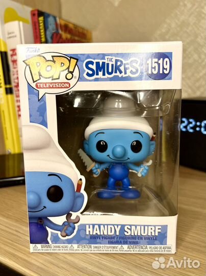 Funko pop the smurfs Мастер/Ловкач(handy)