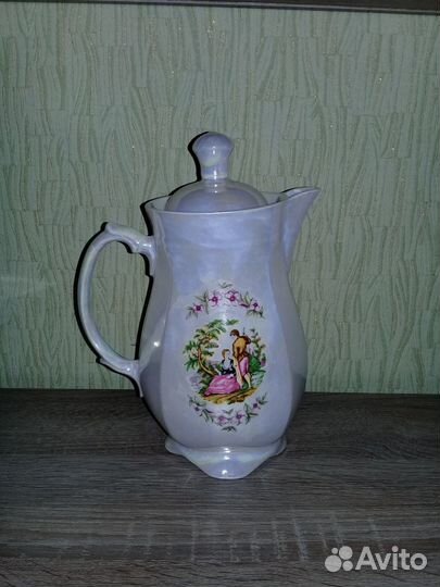 Кувшин доливочный чайник фарфор Идиллия Мадонна