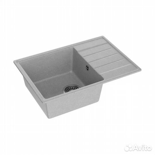 Мойка кухонная Maretti Kitchen KT600-GR серый, 60x42