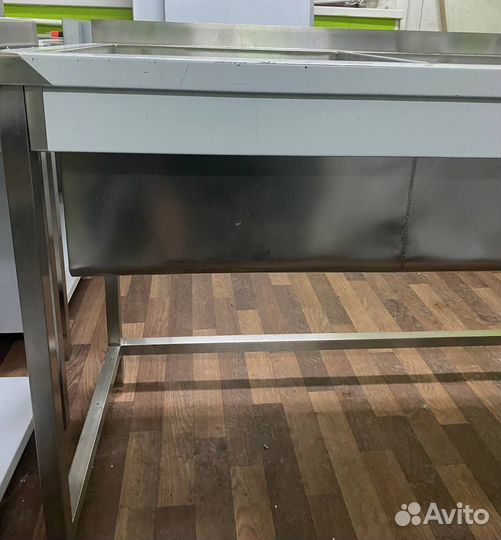 Мойка трехсекционная 150х60