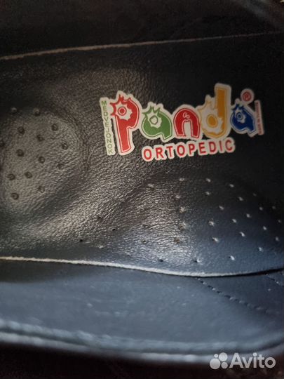 Кожаные туфли для школы