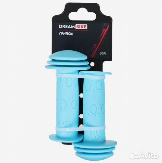 Грипсы 95мм, цвет голубой 9426214