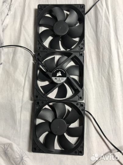 Куллеры для корпуса, вертиляторы corsair (2 штуки)
