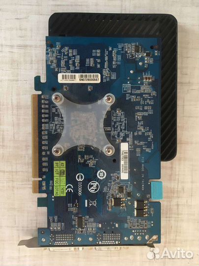 Видеокарта Gigabyte nVidia 8600 GT silent pipe
