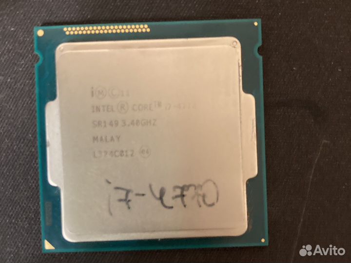 Процессор i7 4770