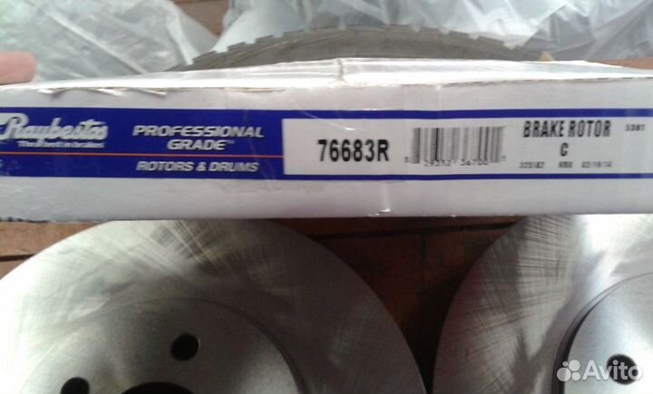 Диск тормозной передний chrysler, Сайбер