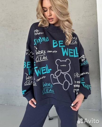 Женский костюм двойка в двух цветах