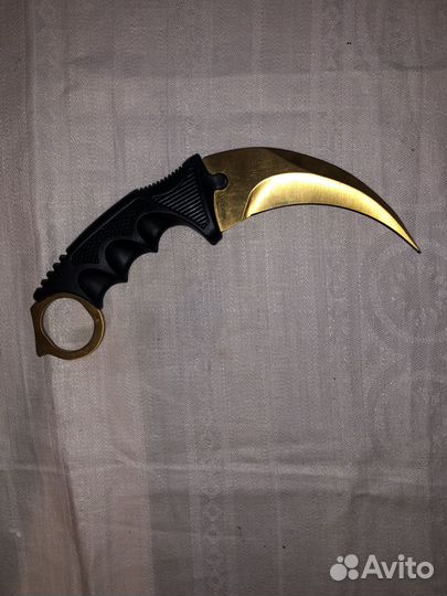 Нож керамбит настоящий из кс го